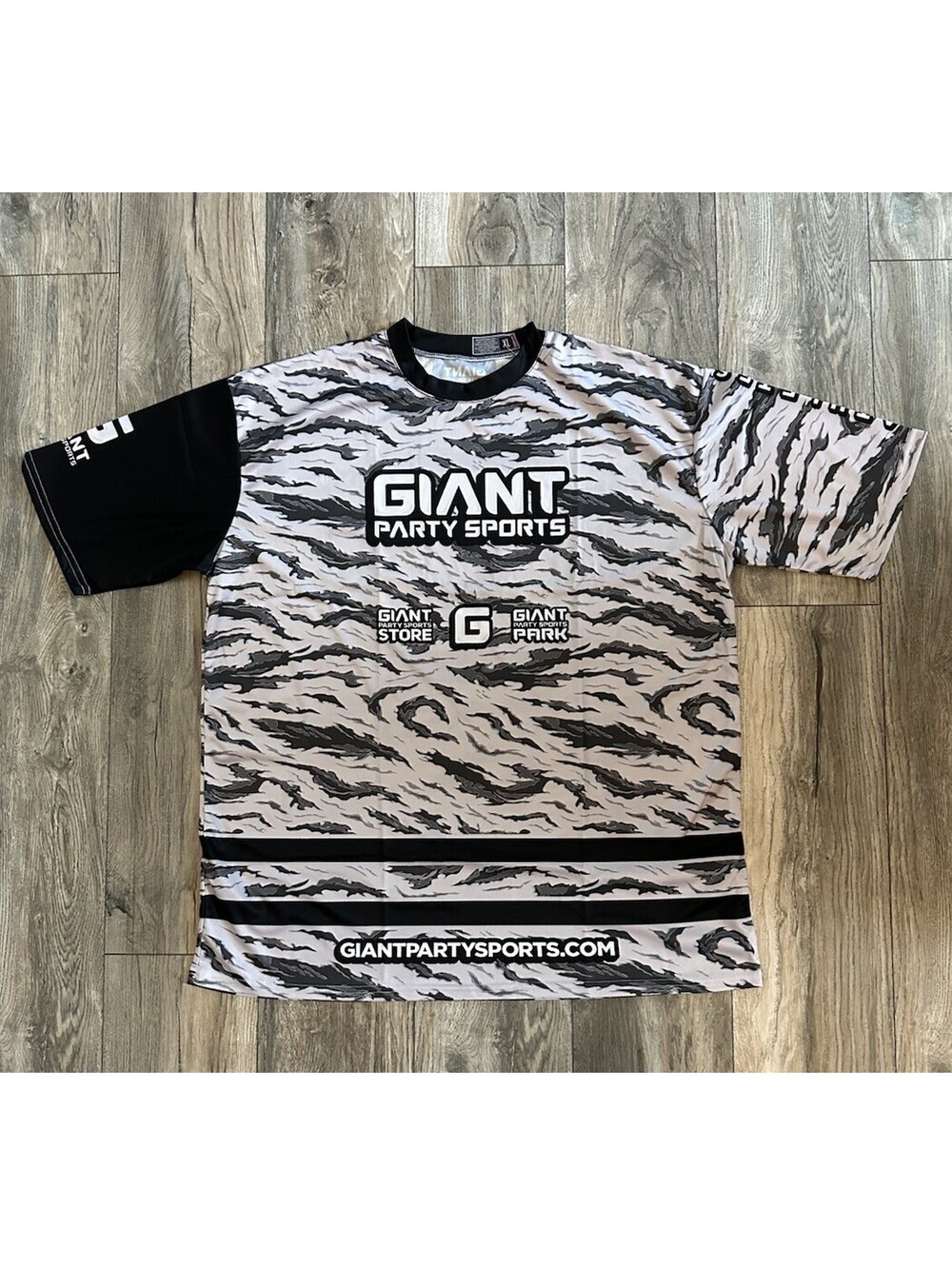 Paintball Giant Party Sports Performance Tech T-Shirt (size XL)